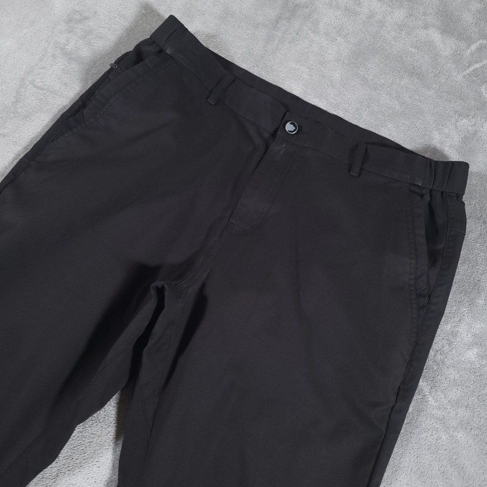 Jack Archer Pants Mens 35x34 Slim Black Jetsetter Tech Commuter Chino Trousers